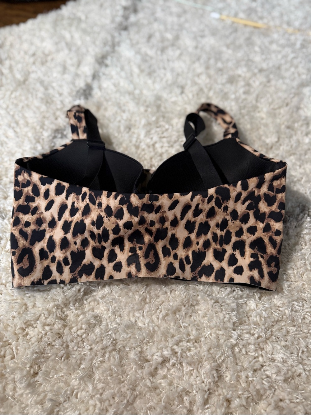 Victoria’s Secret Knockout by VS Front-Close Support Size Cheetah Print Sz 34DD - Picture 13 of 14